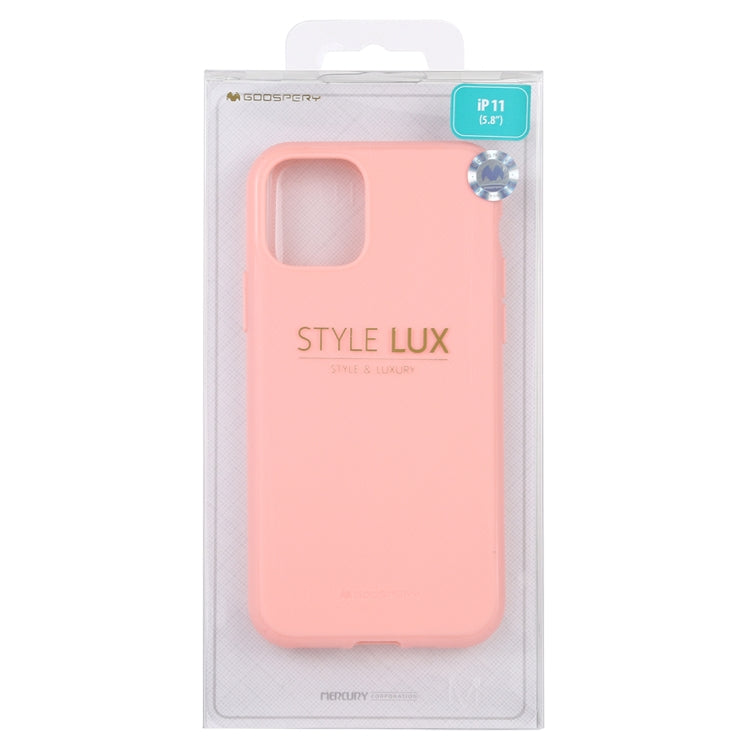 For iPhone 11 Pro MERCURY GOOSPERY STYLE LUX Shockproof Soft TPU Case