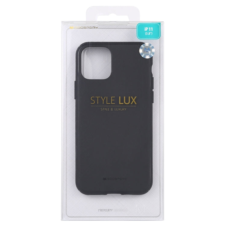 For iPhone 11 Pro MERCURY GOOSPERY STYLE LUX Shockproof Soft TPU Case