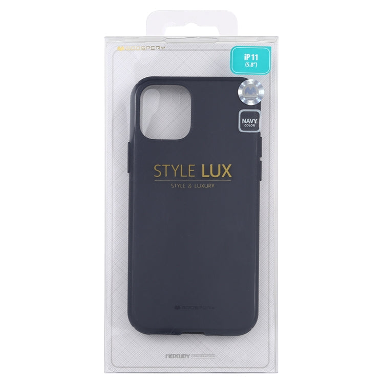 For iPhone 11 Pro MERCURY GOOSPERY STYLE LUX Shockproof Soft TPU Case