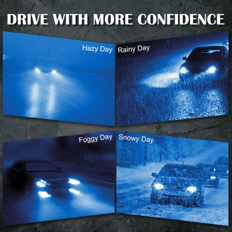 V4 9005 2 PCS DC9-36V 22W 2500LM