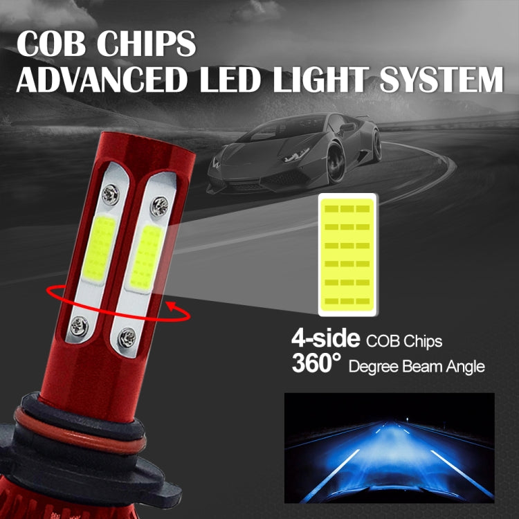 V4 9005 2 PCS DC9-36V 22W 2500LM