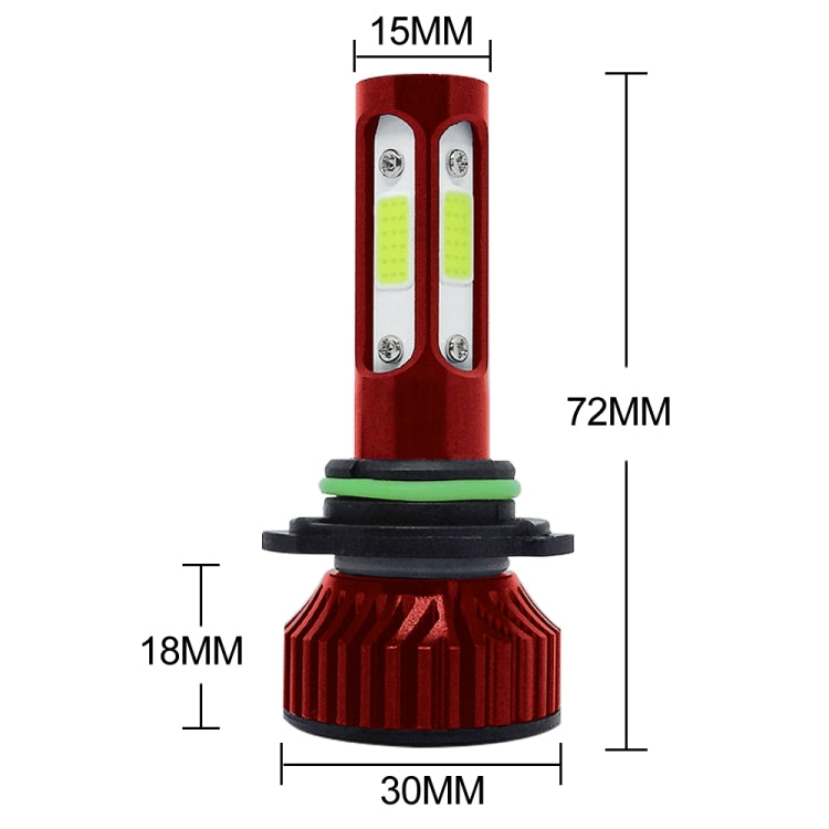 V4 9006 2 PCS DC9-36V 22W 2500LM