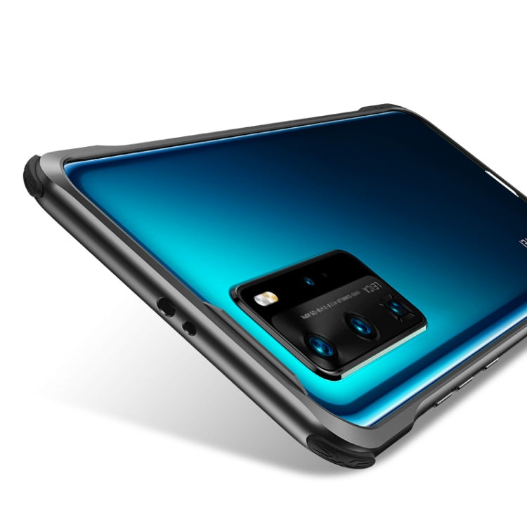 For Huawei P40 Shockproof Ultra-thin Metal Protective Frame