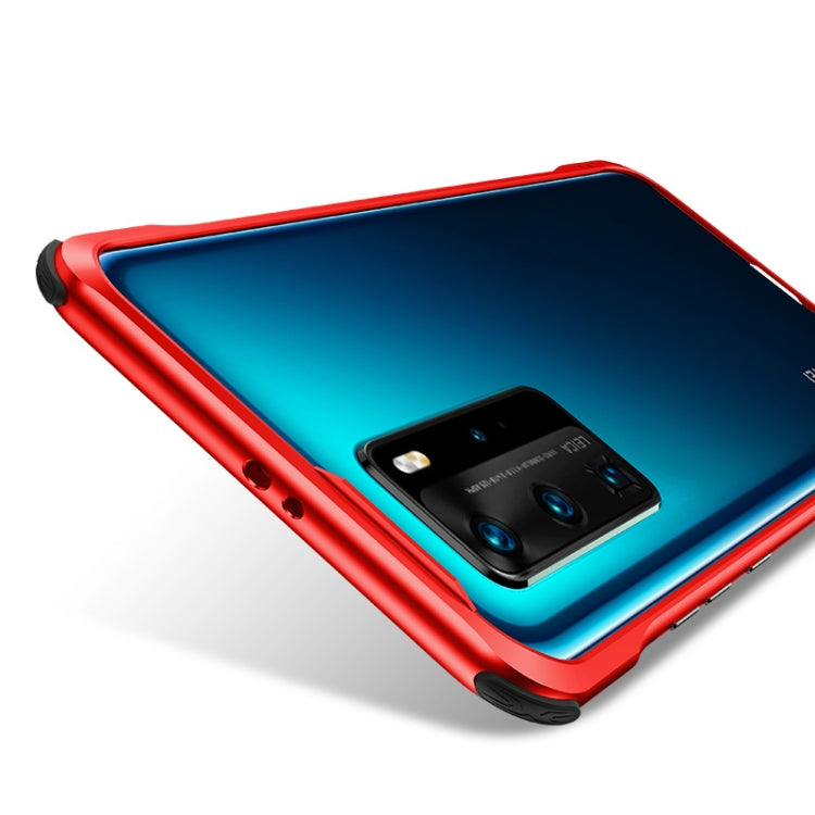 For Huawei P40 Shockproof Ultra-thin Metal Protective Frame