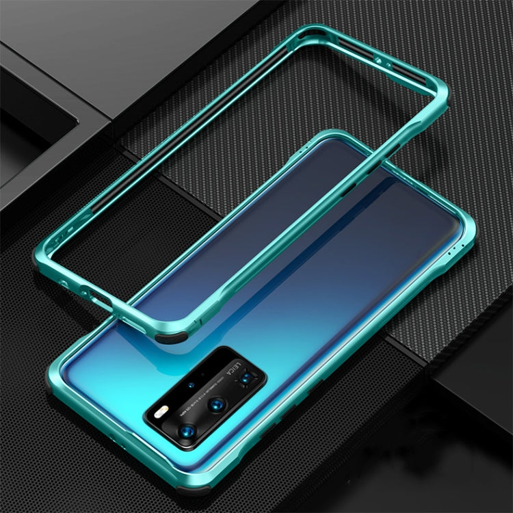For Huawei P40 Shockproof Ultra-thin Metal Protective Frame