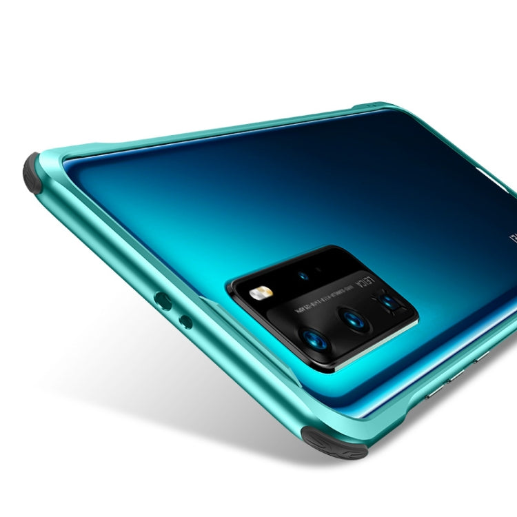 For Huawei P40 Shockproof Ultra-thin Metal Protective Frame