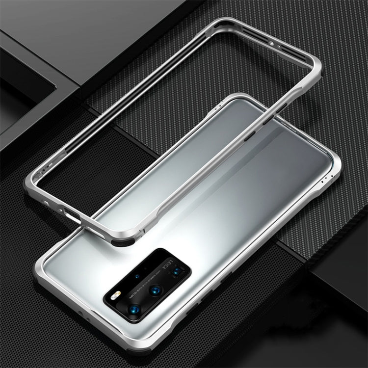 For Huawei P40 Shockproof Ultra-thin Metal Protective Frame
