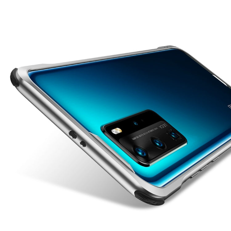 For Huawei P40 Shockproof Ultra-thin Metal Protective Frame