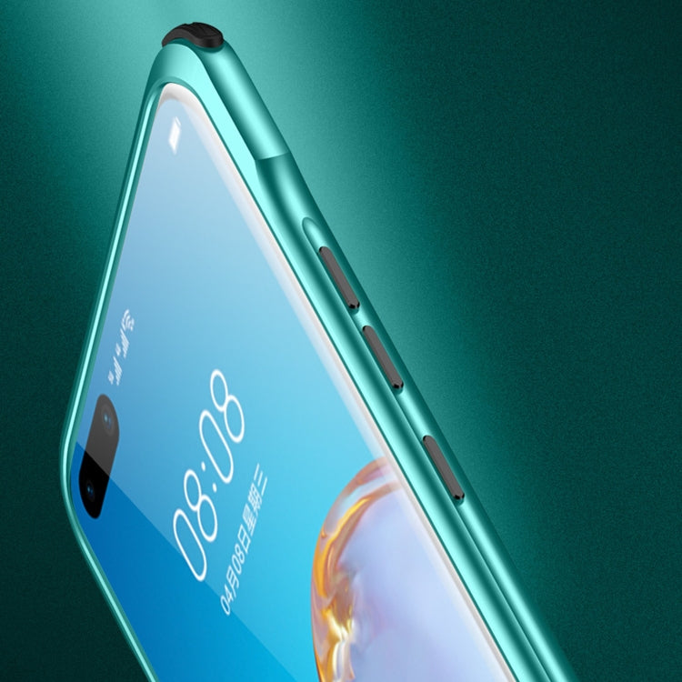 For Huawei P40 Pro Shockproof Ultra-thin Metal Protective Frame