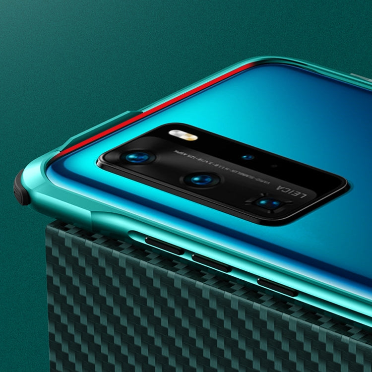 For Huawei P40 Pro Shockproof Ultra-thin Metal Protective Frame