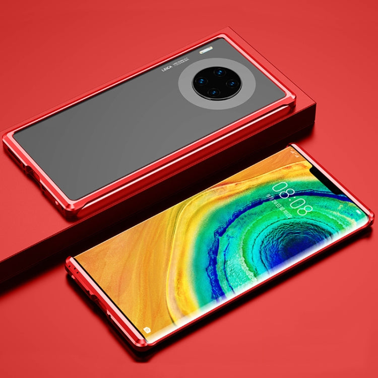 For Huawei Mate 30 Pro Shockproof Ultra-thin Metal Protective Frame