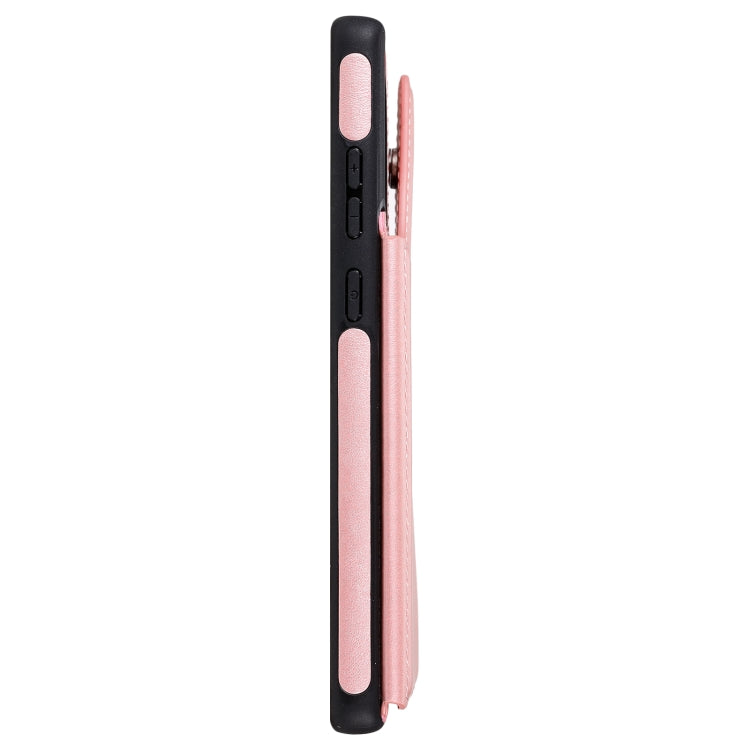 Shockproof Calf Texture Protective Case with Holder & Card Slots & Frame For Samsung Galaxy Note20