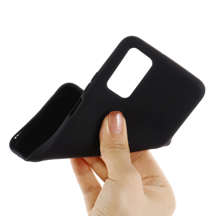 For Huawei P smart 2021 Pure Color Liquid Silicone Shockproof Full Coverage Case