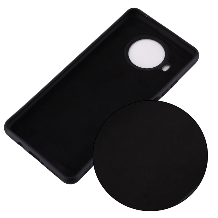 For Xiaomi Mi 10T Lite 5G Pure Color Liquid Silicone Shockproof Full Coverage Case