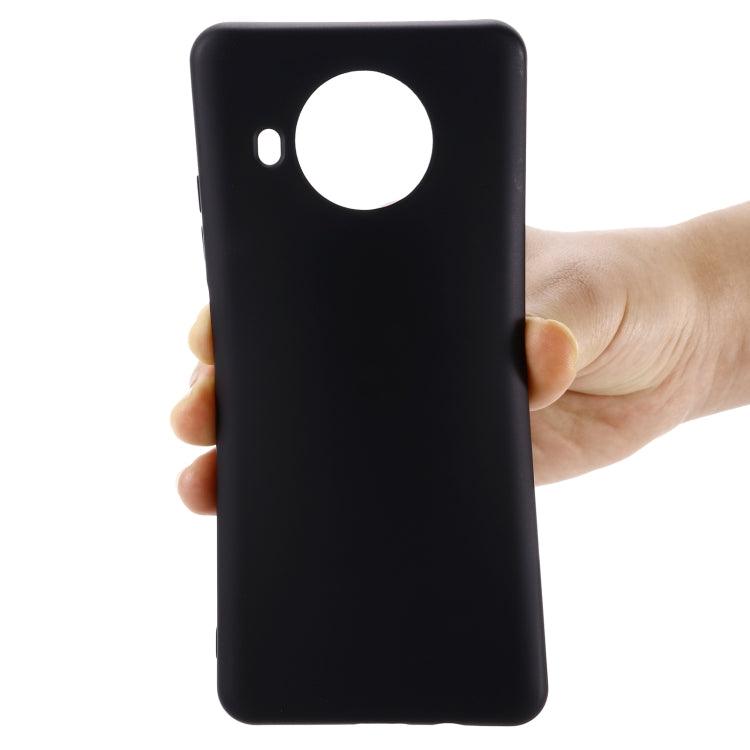 For Xiaomi Mi 10T Lite 5G Pure Color Liquid Silicone Shockproof Full Coverage Case