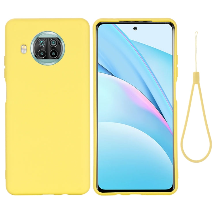 For Xiaomi Mi 10T Lite 5G Pure Color Liquid Silicone Shockproof Full Coverage Case