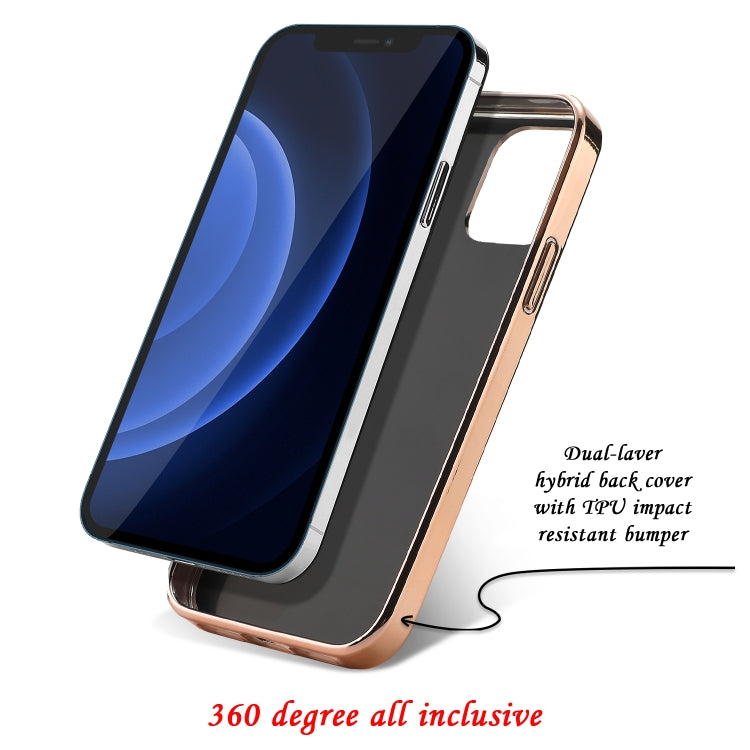 For iPhone 12 / 12 Pro Snake Skin Texture Shockproof Protective Case