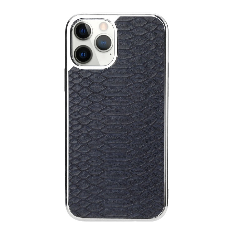 For iPhone 12 / 12 Pro Fish Skin Texture Shockproof Protective Case