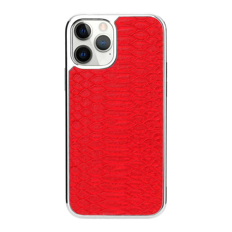 For iPhone 11 Fish Skin Texture Shockproof Protective Case