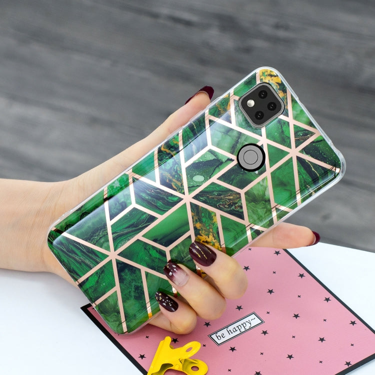 For Xiaomi Redmi 9C Electroplating TPU Phone Protective Case