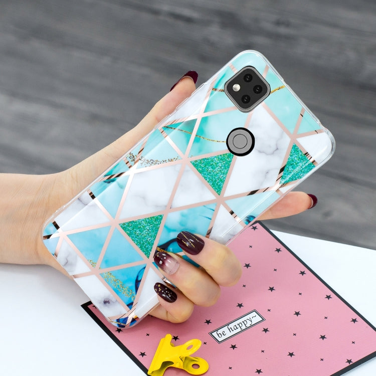 For Xiaomi Redmi 9C Electroplating TPU Phone Protective Case