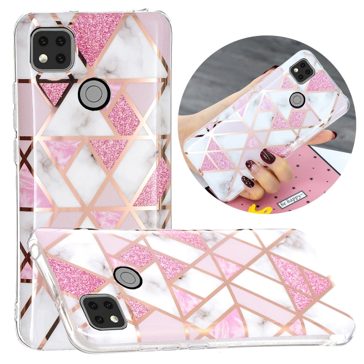 For Xiaomi Redmi 9C Electroplating TPU Phone Protective Case
