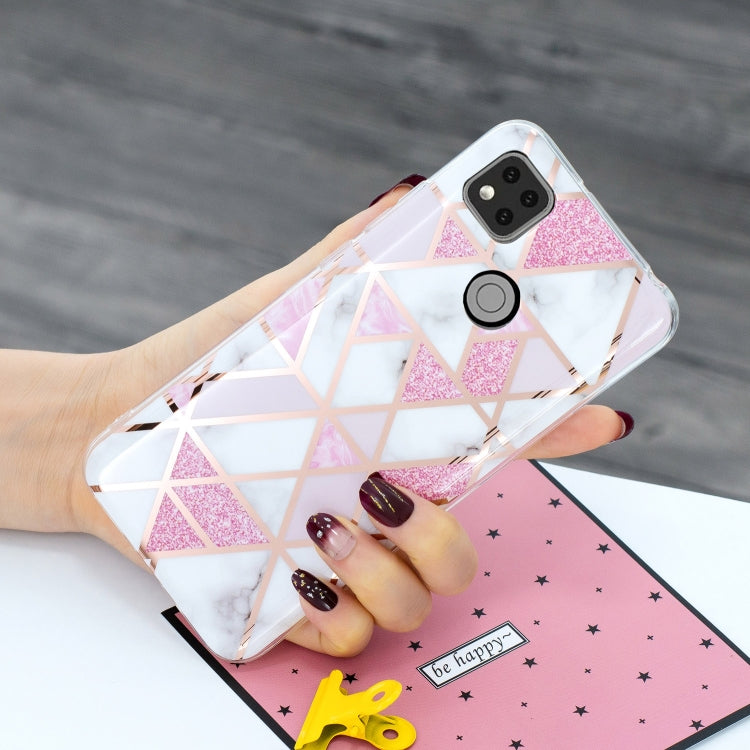 For Xiaomi Redmi 9C Electroplating TPU Phone Protective Case