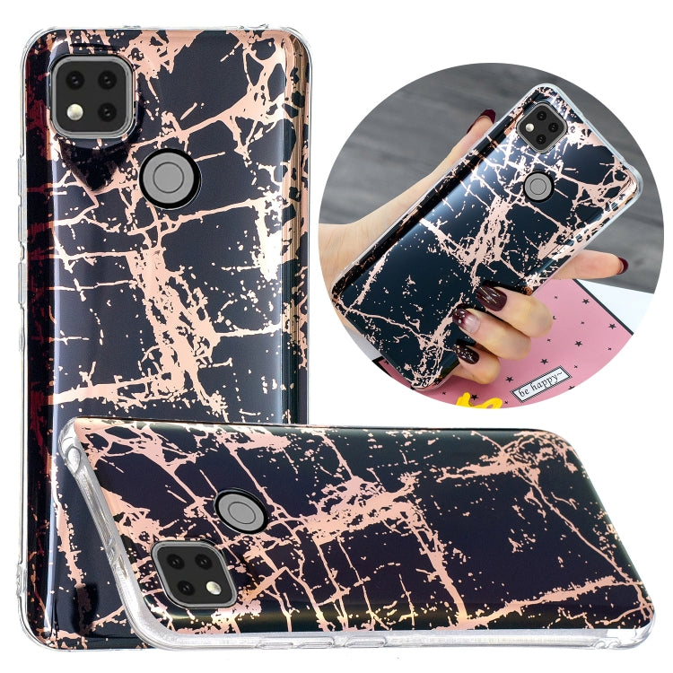 For Xiaomi Redmi 9C Electroplating TPU Phone Protective Case