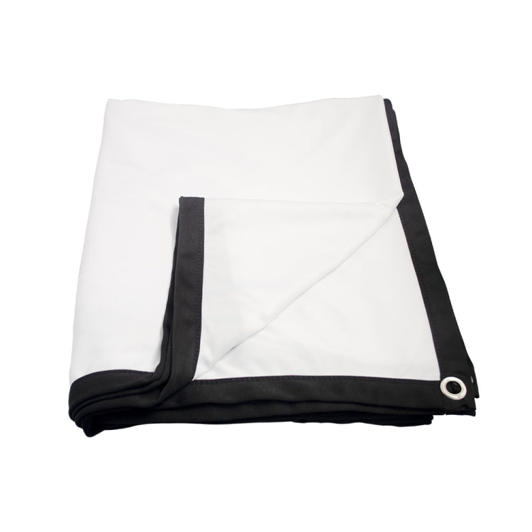 Folding Milk Silk Polyester Projector Film Curtain, Size:60 inch (4:3) Projection Area: 120 x 90cm