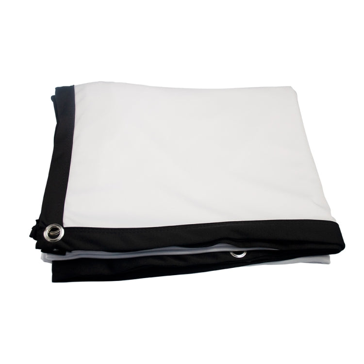 Folding Milk Silk Polyester Projector Film Curtain, Size:84 inch (4:3) Projection Area: 172 x 128cm