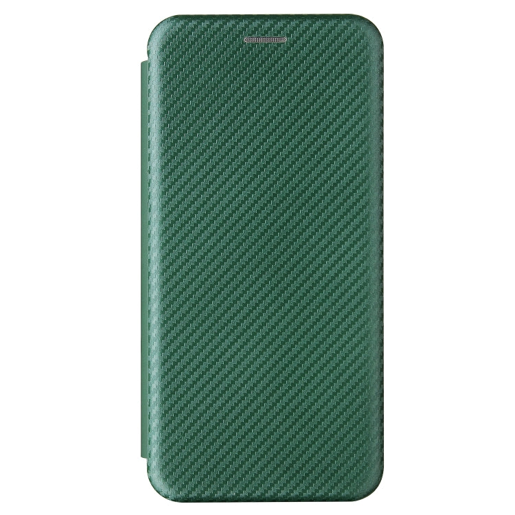 For Huawei Mate 40 Carbon Fiber Texture Horizontal Flip TPU + PC + PU Leather Case with Card Slot