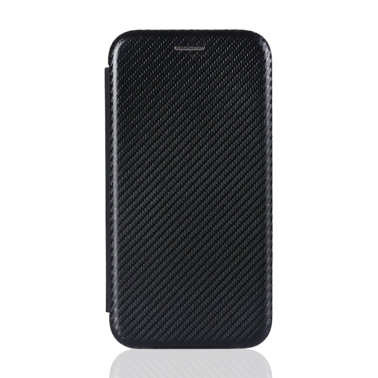 For vivo V20 Pro 5G Carbon Fiber Texture Horizontal Flip TPU + PC + PU Leather Case with Card Slot