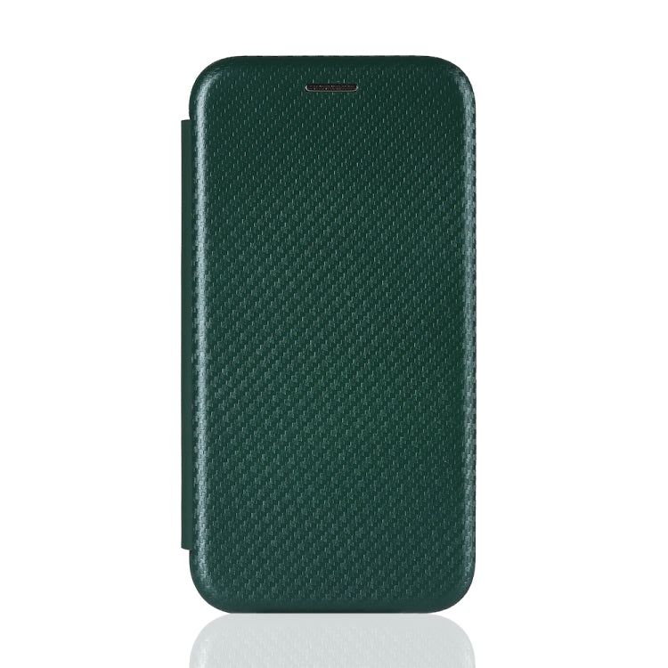 For vivo V20 Pro 5G Carbon Fiber Texture Horizontal Flip TPU + PC + PU Leather Case with Card Slot