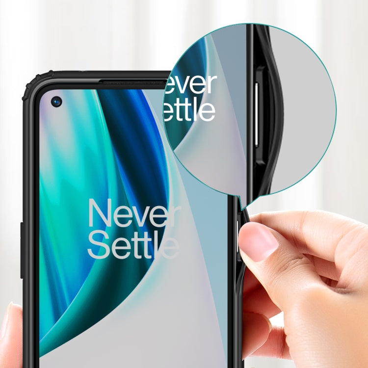 For OnePlus Nord N100 Four-corner Shockproof TPU + PC Protective Case