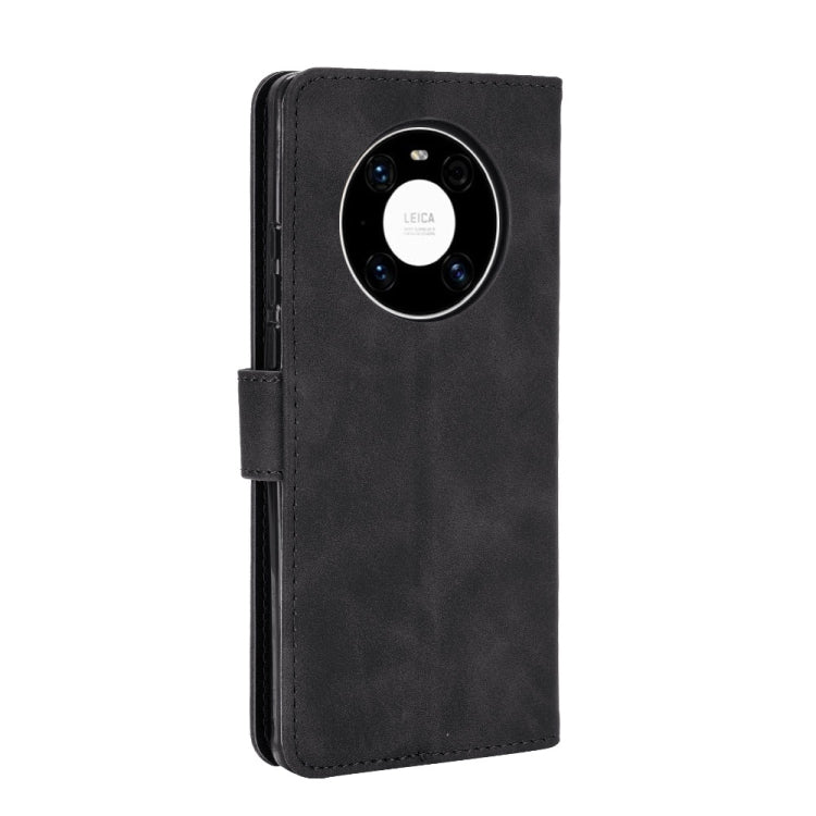For Huawei Mate 40 Solid Color Skin Feel Magnetic Buckle Horizontal Flip Calf Texture PU Leather Case with Holder & Card Slots & Wallet