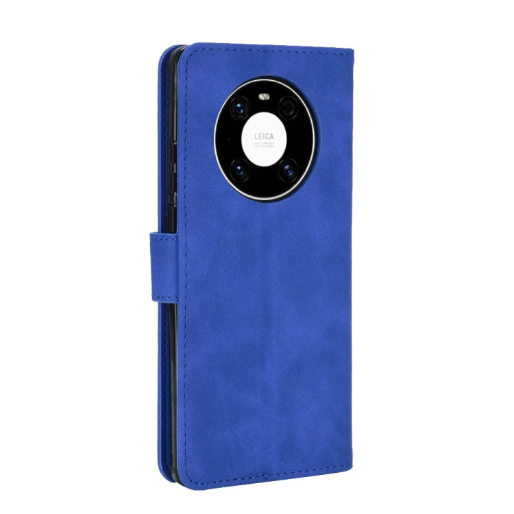 For Huawei Mate 40 Solid Color Skin Feel Magnetic Buckle Horizontal Flip Calf Texture PU Leather Case with Holder & Card Slots & Wallet