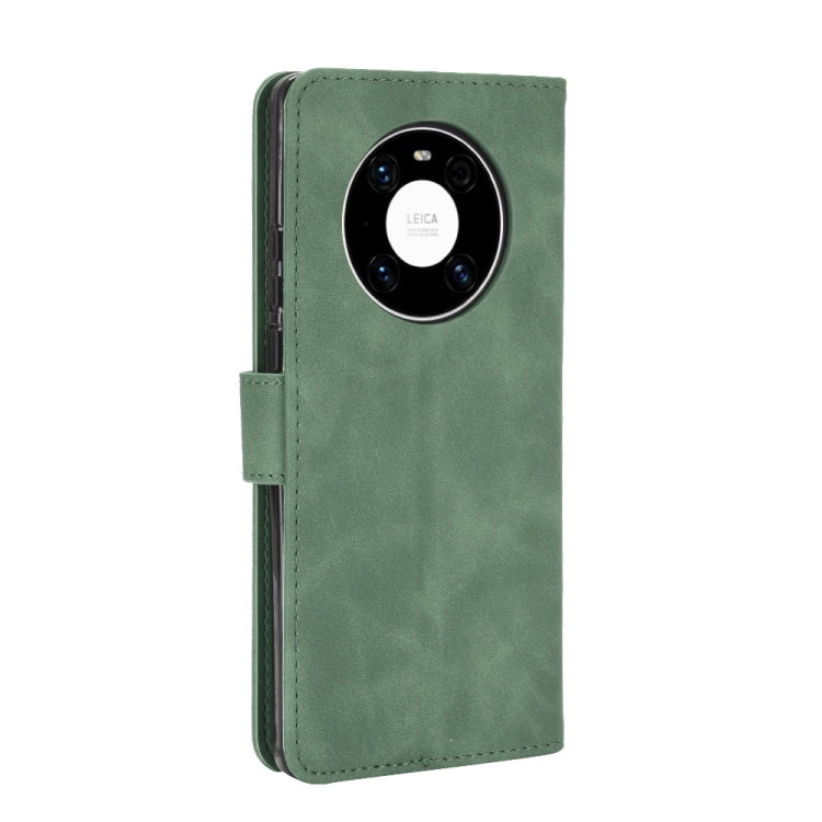 For Huawei Mate 40 Solid Color Skin Feel Magnetic Buckle Horizontal Flip Calf Texture PU Leather Case with Holder & Card Slots & Wallet