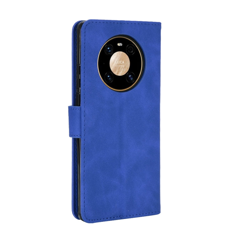 For Huawei Mate 40 Pro Solid Color Skin Feel Magnetic Buckle Horizontal Flip Calf Texture PU Leather Case with Holder & Card Slots & Wallet