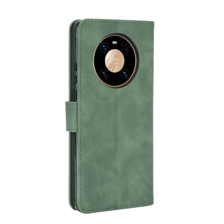 For Huawei Mate 40 Pro Solid Color Skin Feel Magnetic Buckle Horizontal Flip Calf Texture PU Leather Case with Holder & Card Slots & Wallet