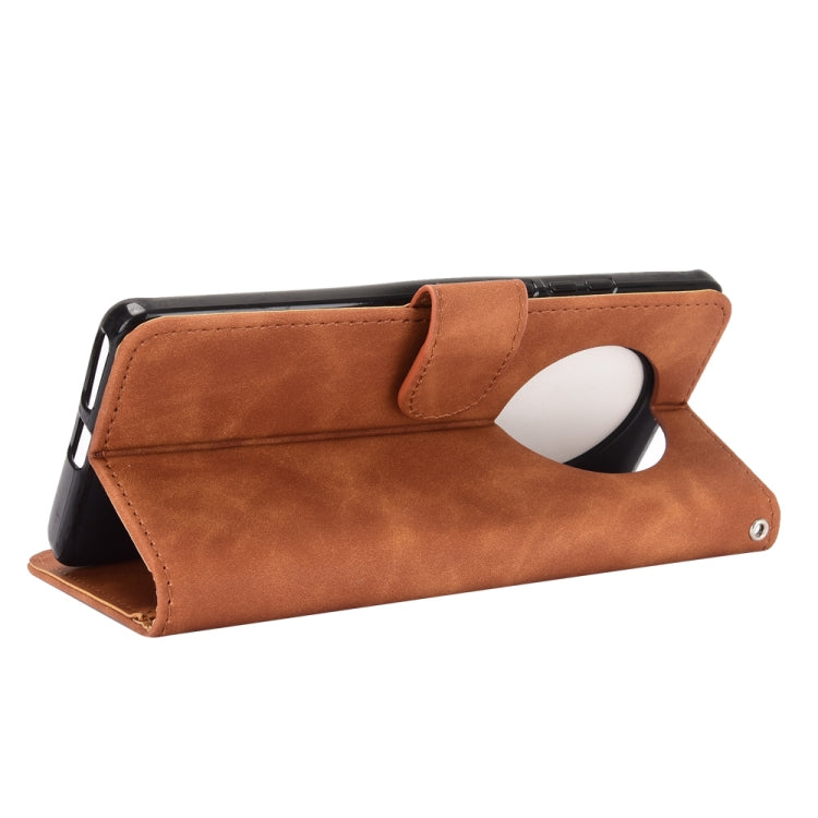 For Huawei Mate 40 Pro Solid Color Skin Feel Magnetic Buckle Horizontal Flip Calf Texture PU Leather Case with Holder & Card Slots & Wallet