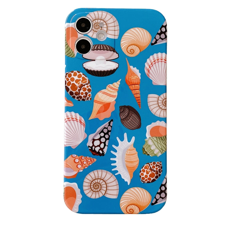 For iPhone 11 Shells Pattern Magic Cube Shockproof Full Coverage TPU Case