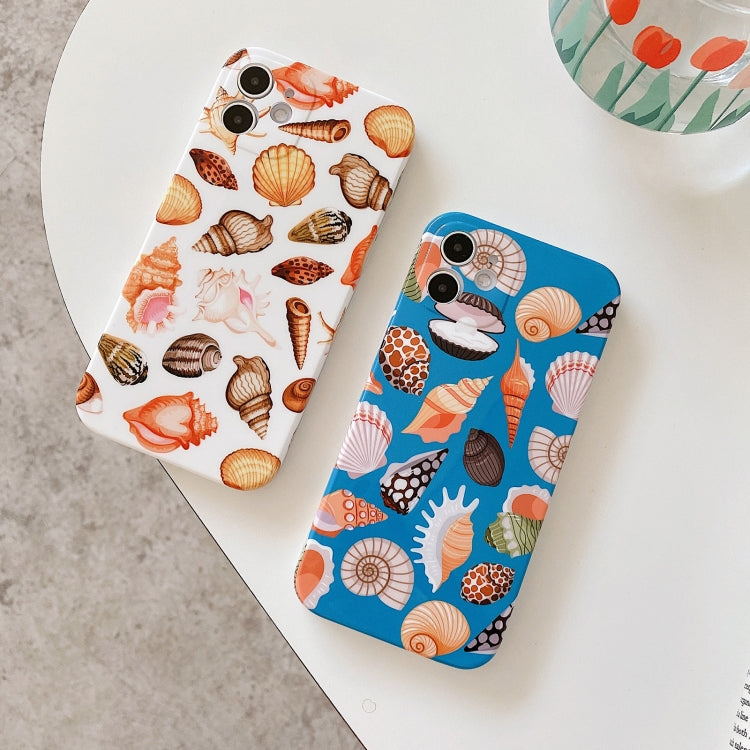 For iPhone 11 Shells Pattern Magic Cube Shockproof Full Coverage TPU Case