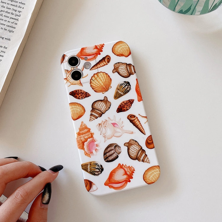 For iPhone 11 Pro Max Shells Pattern Magic Cube Shockproof Full Coverage TPU Case