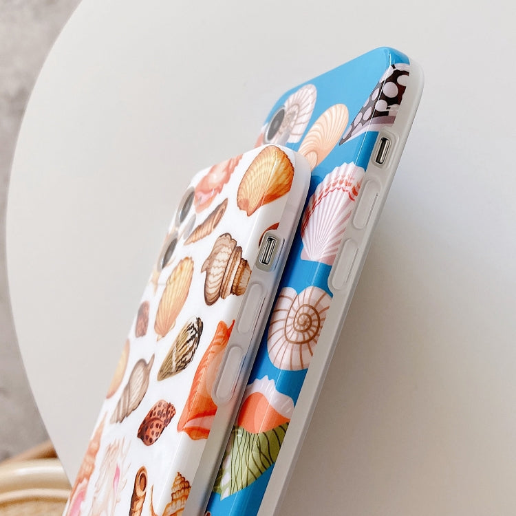 For iPhone 12 Shells Pattern Magic Cube Shockproof Full Coverage TPU Case