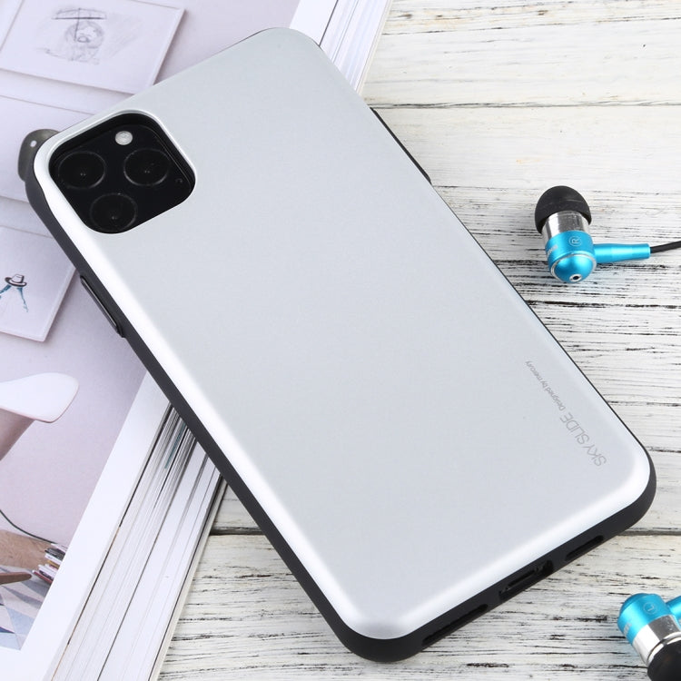 For iPhone 11 Pro MERCURY GOOSPERY SKY SLIDE BUMPER TPU + PC Case with Card Slot
