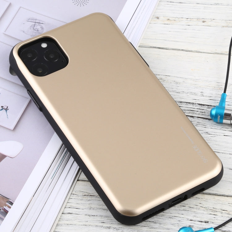 For iPhone 11 Pro MERCURY GOOSPERY SKY SLIDE BUMPER TPU + PC Case with Card Slot