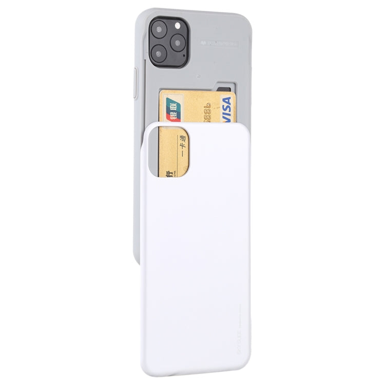 For iPhone 11 Pro MERCURY GOOSPERY SKY SLIDE BUMPER TPU + PC Case with Card Slot