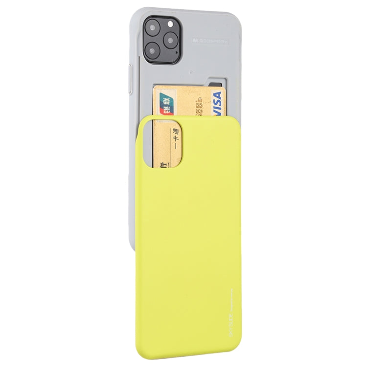 For iPhone 11 Pro MERCURY GOOSPERY SKY SLIDE BUMPER TPU + PC Case with Card Slot