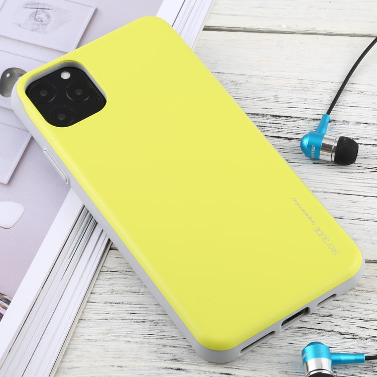 For iPhone 11 Pro MERCURY GOOSPERY SKY SLIDE BUMPER TPU + PC Case with Card Slot