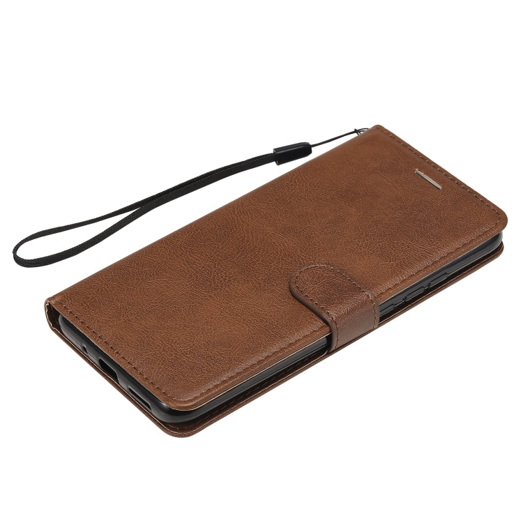 For Xiaomi Redmi 9C Solid Color Horizontal Flip Protective Leather Case with Holder & Card Slots & Wallet & Photo Frame & Lanyard